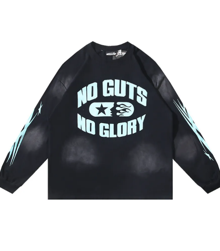 HLSTR ‘No Guts No Glory’ Long Sleeve T-Shirt