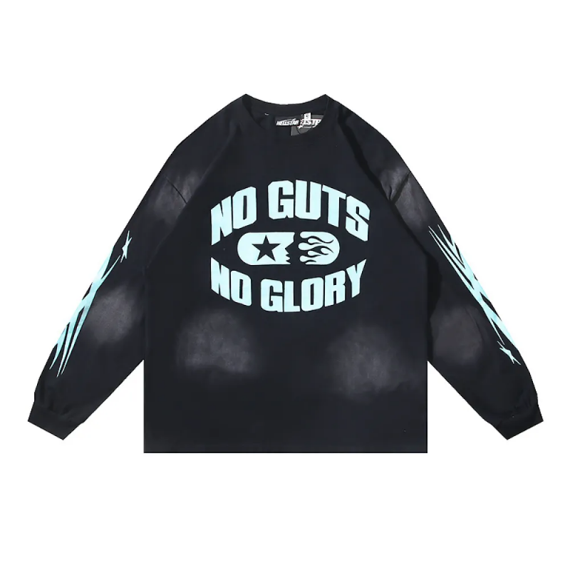 HLSTR ‘No Guts No Glory’ Long Sleeve T-Shirt