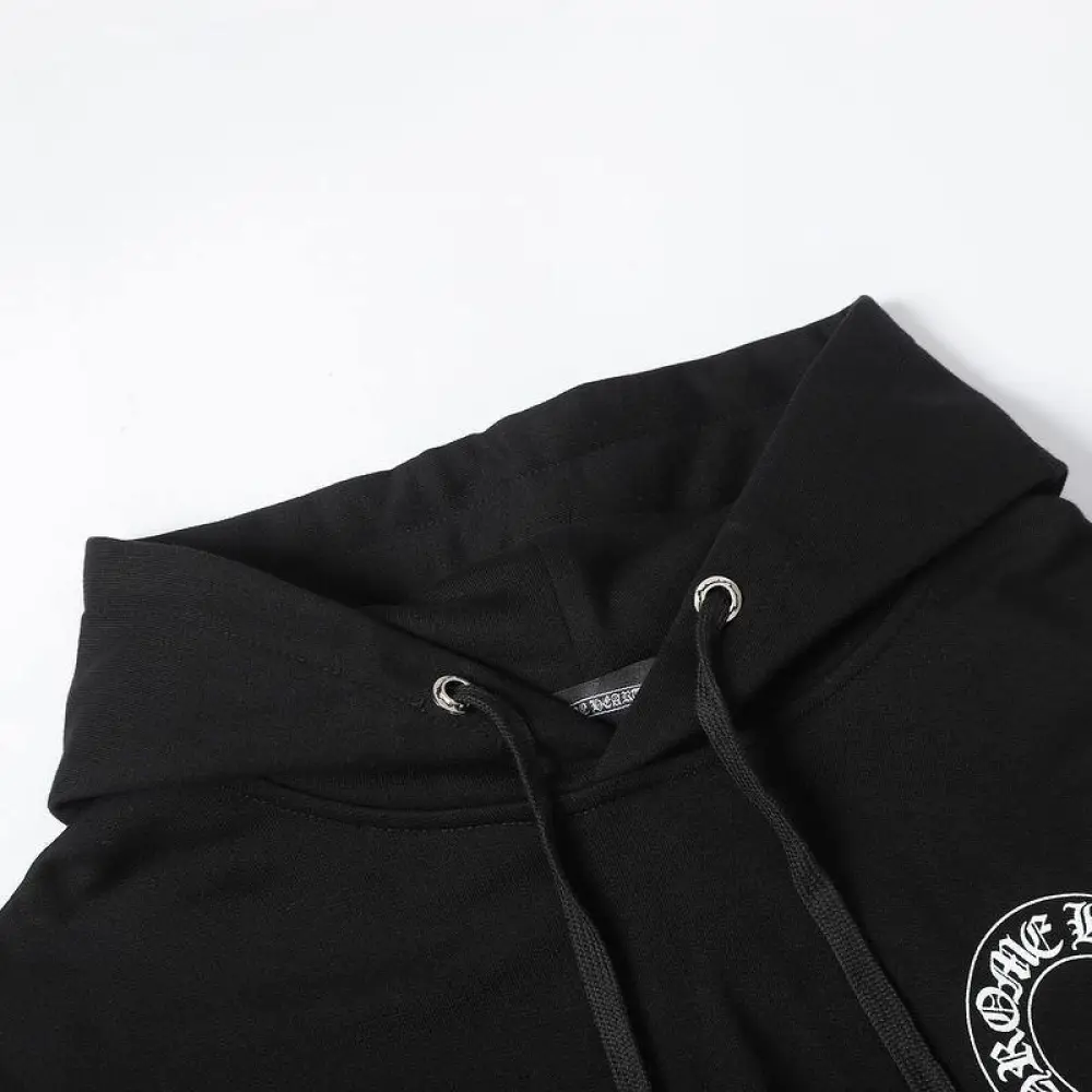 CHRM HRTS X Matty Boy Horseshoe Pullover Hoodie Black & White - Image 21