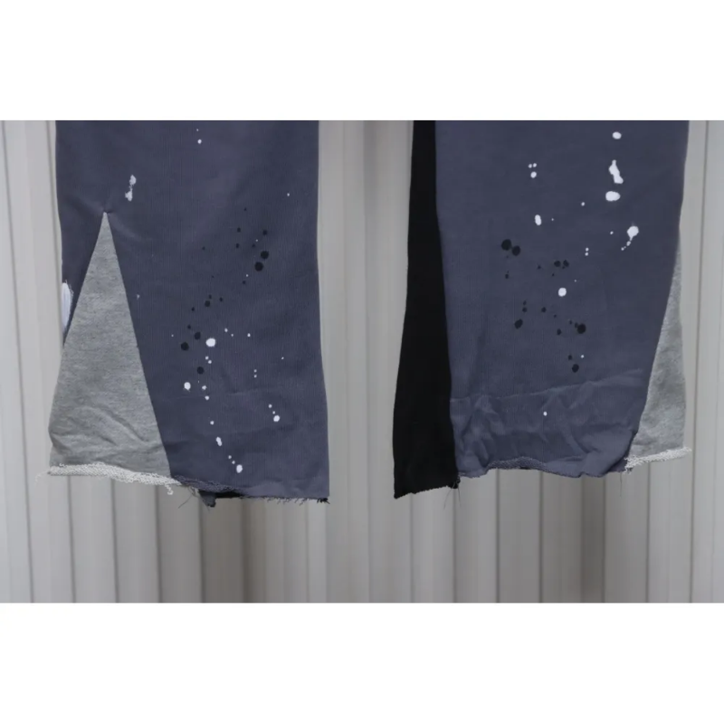 GD Graffiti Splatter Sweatpants Dark Gray - Image 6