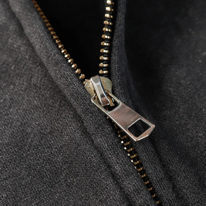HLSTR Black Logo Full Zip Hoodie - Image 12