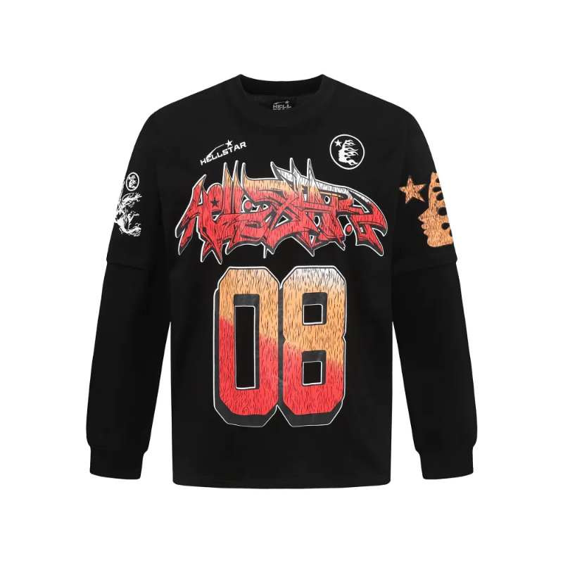 HLSTR ‘08’ Long-Sleeve T-Shirt - Image 4