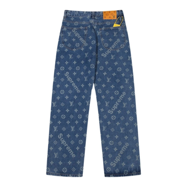 LV X SPRM Pants Monogram Denim - Image 7