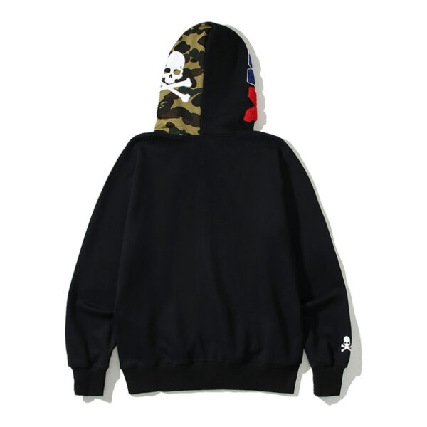BP Hoodie Shark Skull Full-Zip Camo - Image 11