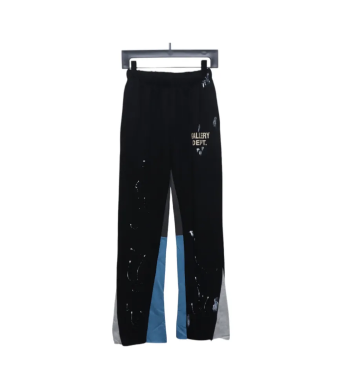 GD Graffiti Splatter Sweatpants Black Blue