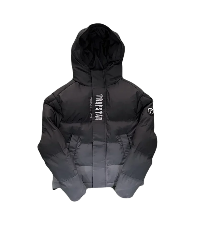 TRPSTR DECODED 2022 HOODED PUFFER-BLACK GRADIENT