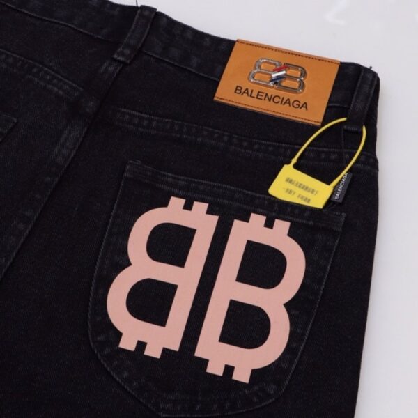 BLNCG Jeans BB Logo Black BL029 - Image 2