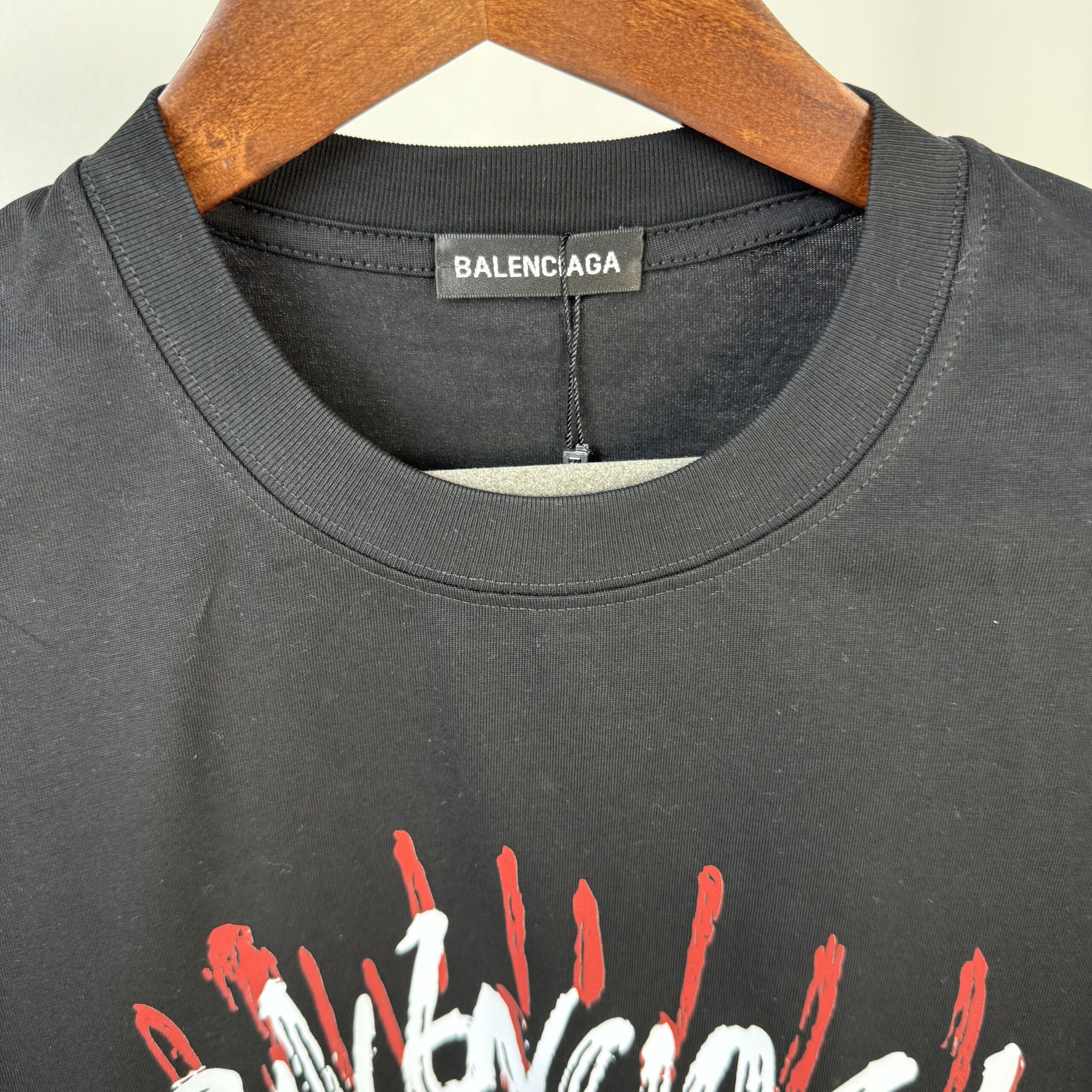 BLNCG T-shirt Graffiti Print Black - Image 2