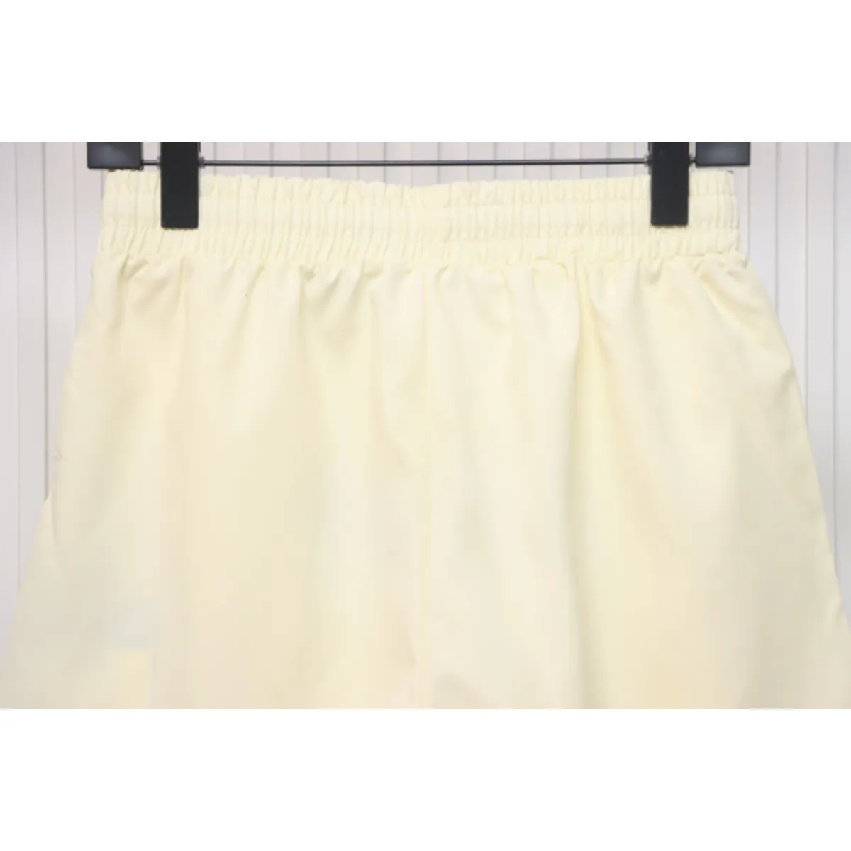 CHRM HRTS Sanskrit Embroidery Shorts Cream - Image 9