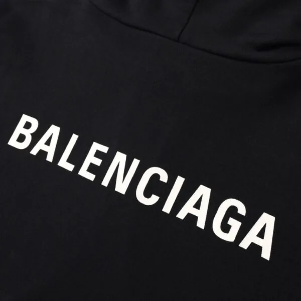 BLNCG Classic Logo Hoodie Black BL008 - Image 3