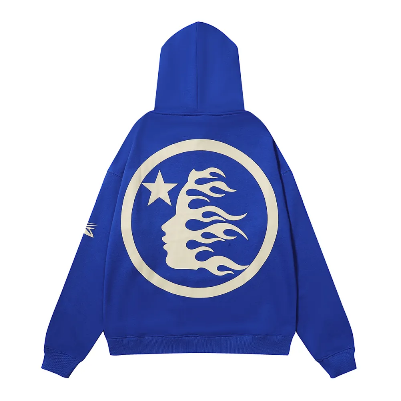 HLSTR No Guts No Glory Hoodie Blue - Image 3