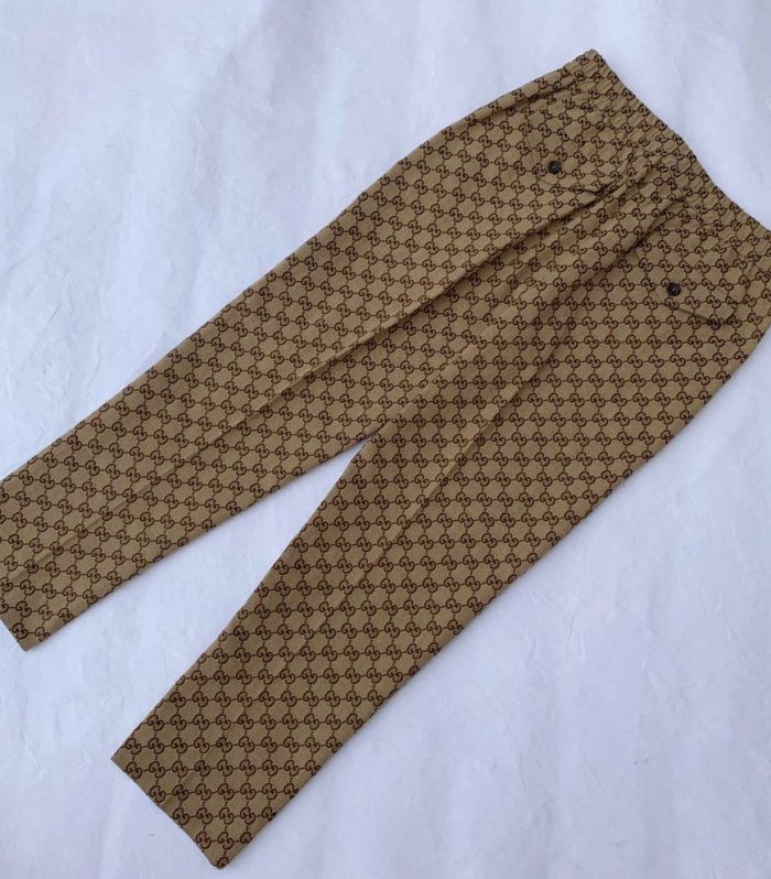 PANTS SAND MONOGRAM 2023