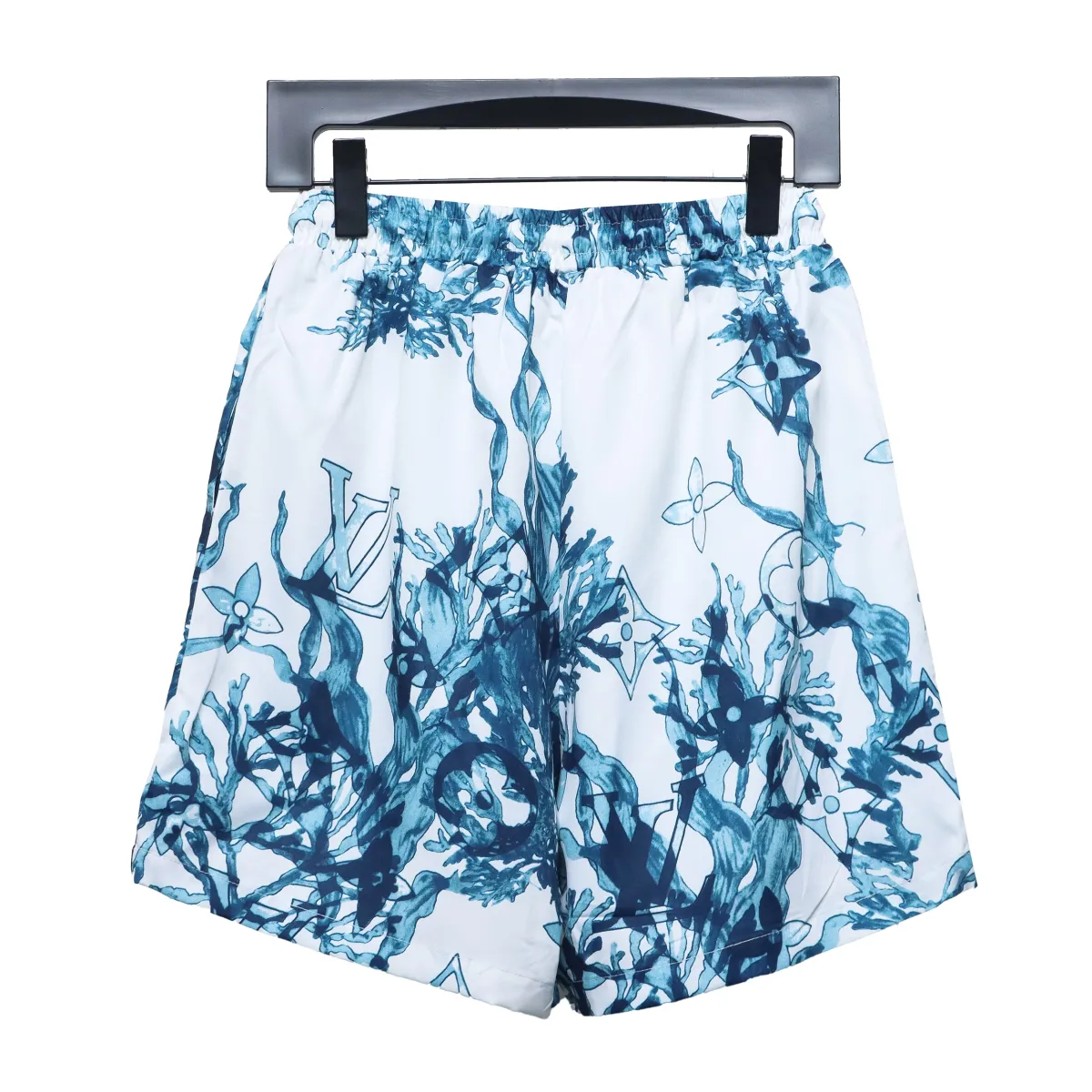 LV Coral Seagrass Printed Shorts - Image 2