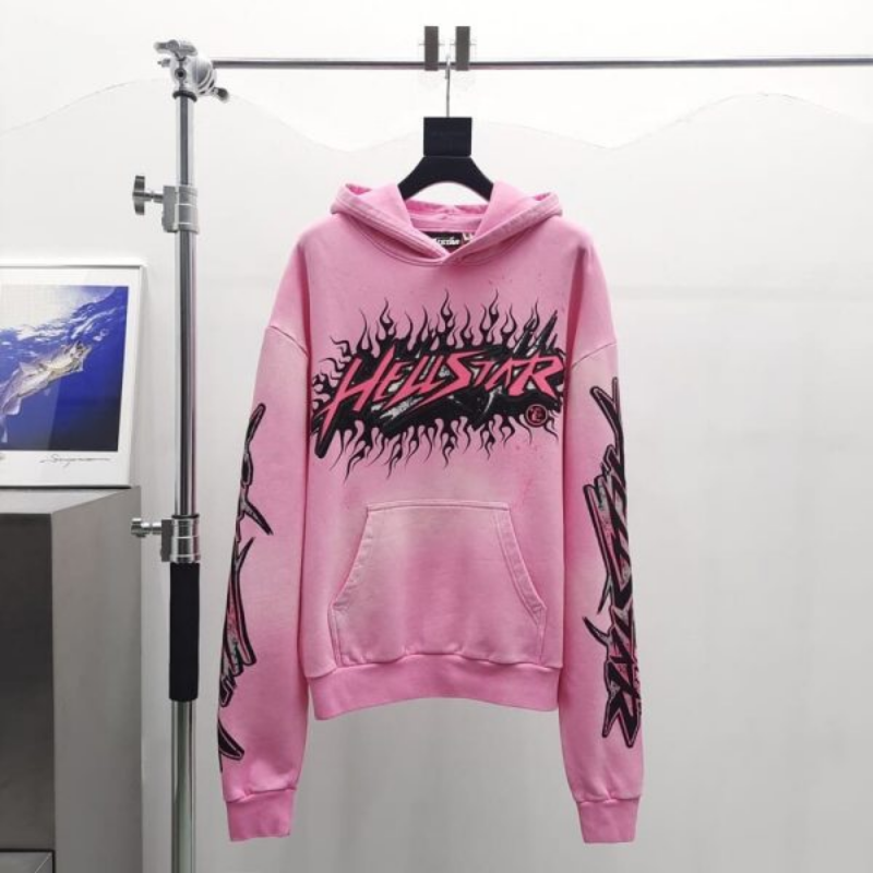 HLSTR Hoodie Brainwashed Without Brain Pink - Image 3