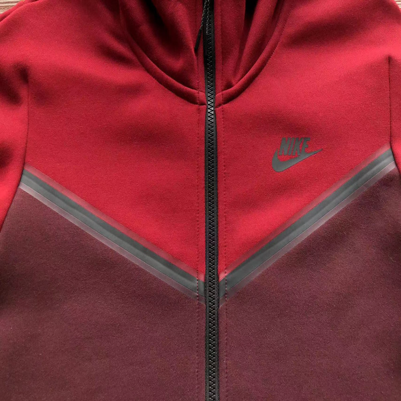 TECH FLEECE – RED/BORDEAUX (completa) - Image 4