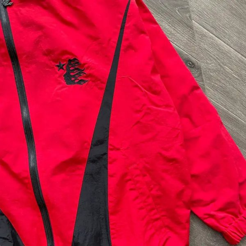 HLSTR Jacket Thriller Red Track Red - Image 6