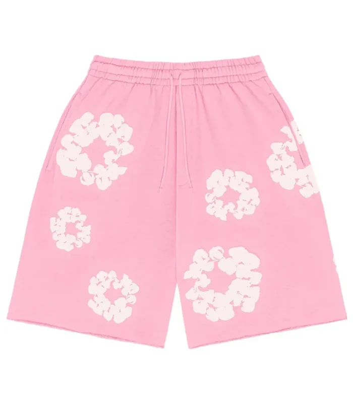 DNM TRS The Cotton Wreath Shorts Pink