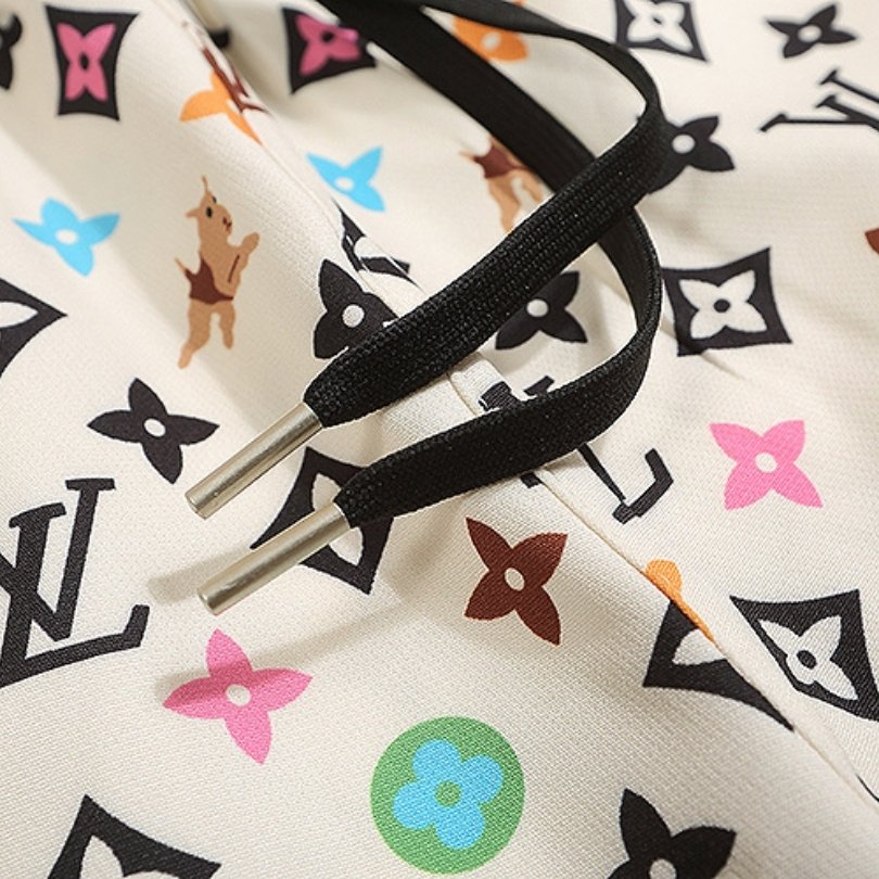 LV Shorts Multicolor Monogram Print - Image 4