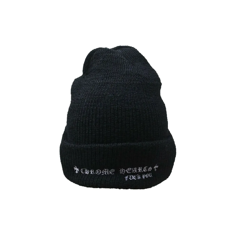 CHRM HRTS Plus Cross Beanie Black - Image 3