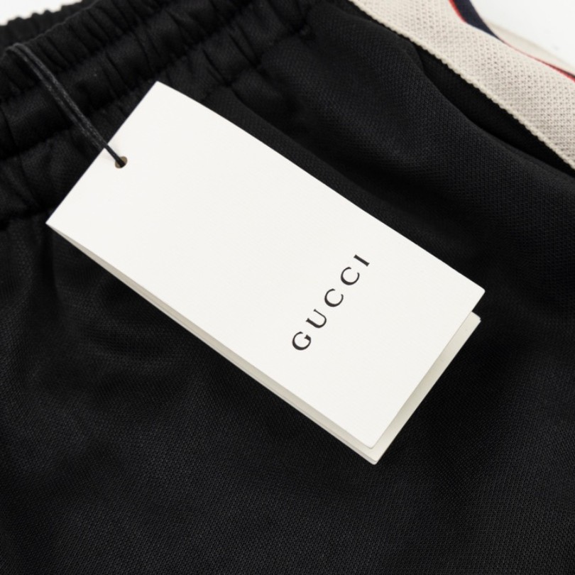 GG Shorts Logo Stripe Black - Image 7