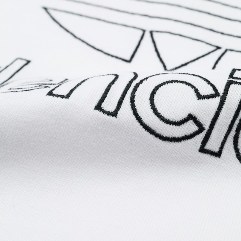 BLNCG x Adidas T-shirt Trefoil Logo White - Image 2