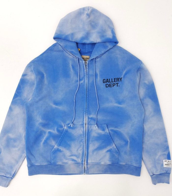 HOODIE ZIP-UP LIGHT BLUE 2023