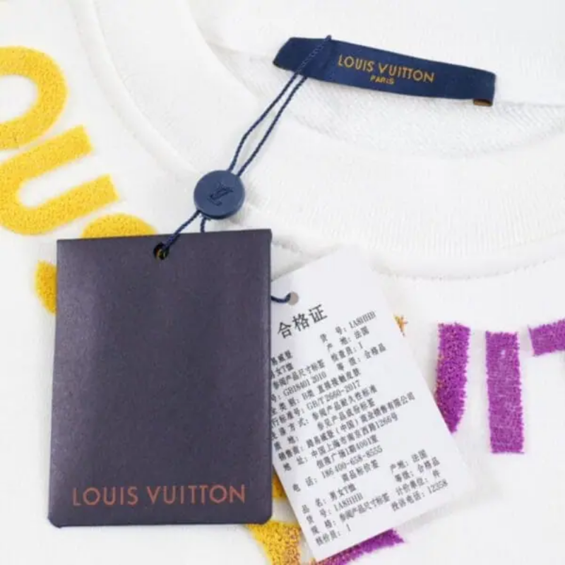 LV Sweatshirt Multicolor Logo - Image 5