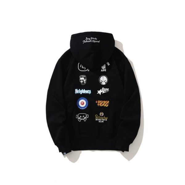BP Hoodie Busy Works Logo Black - Image 2