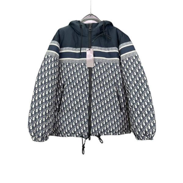 CD Jacket Monogram Hooded Puffer DO066