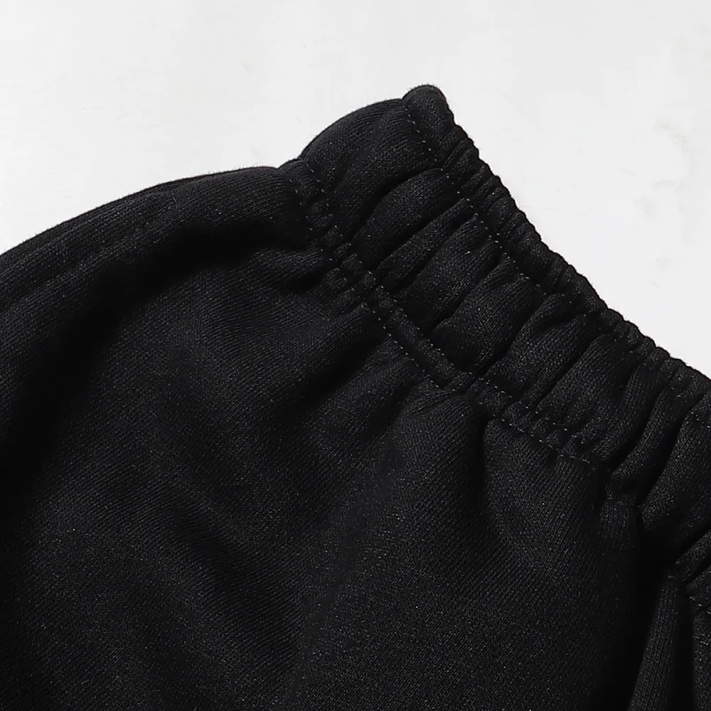 HSTR Skull 8 Print Logo Black Shorts - Image 11