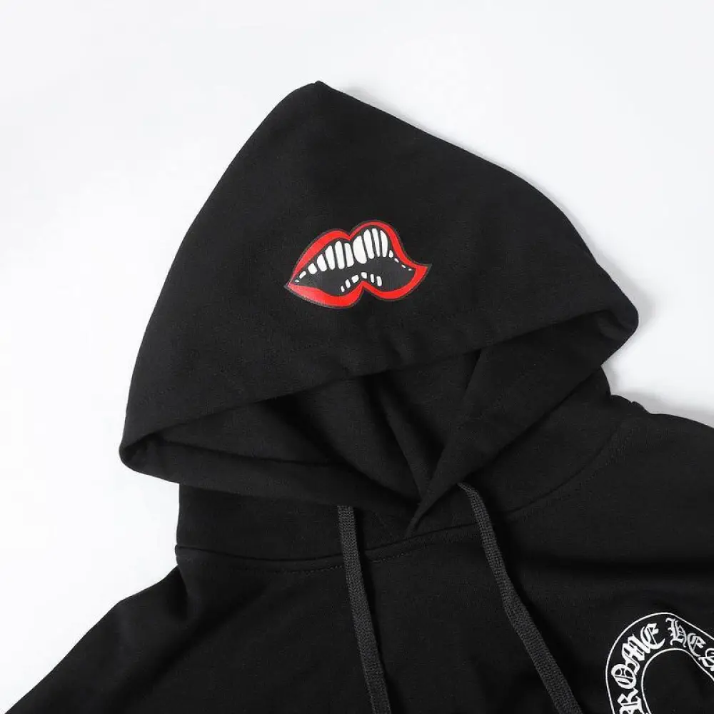 CHRM HRTS X Matty Boy Horseshoe Pullover Hoodie Black & White - Image 15