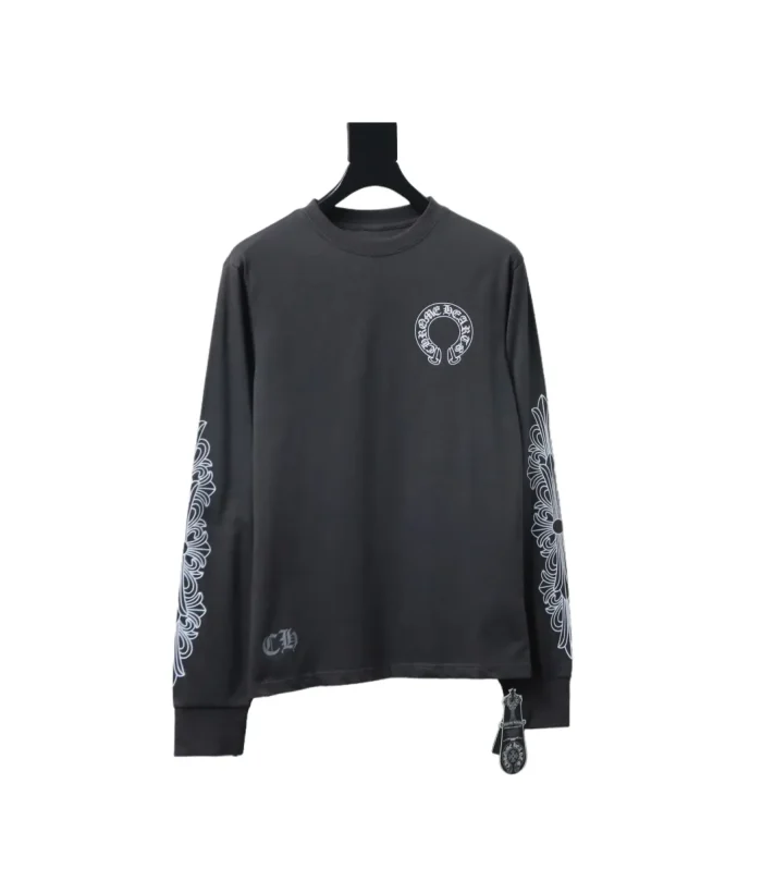 CHRM HRTS Matty Boy Shoulder Logo Crewneck Dark Gray
