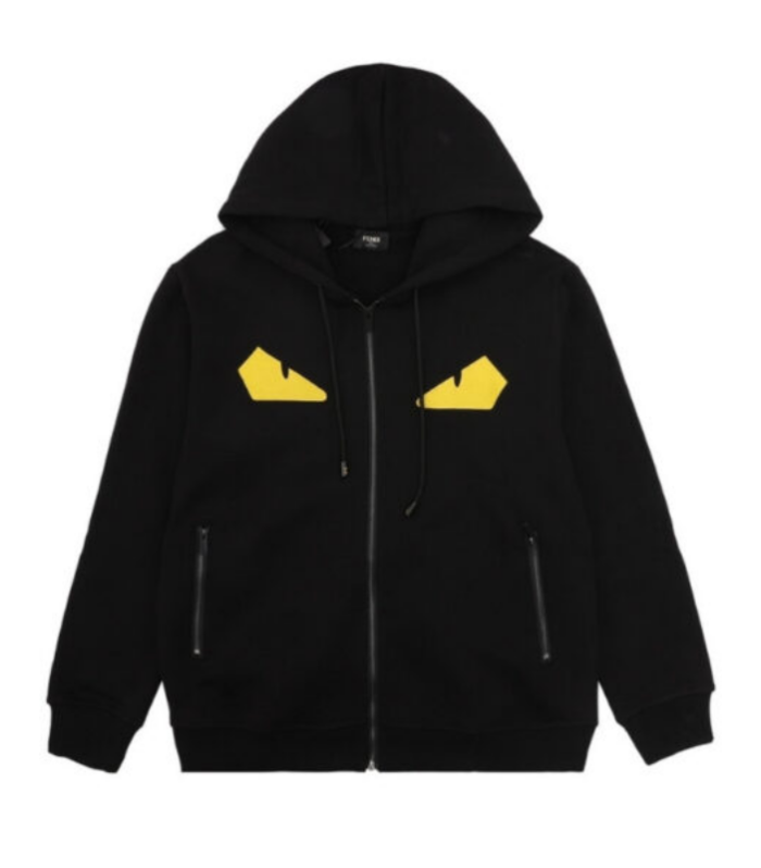 FND Hoodie Eyes Graphic Zip