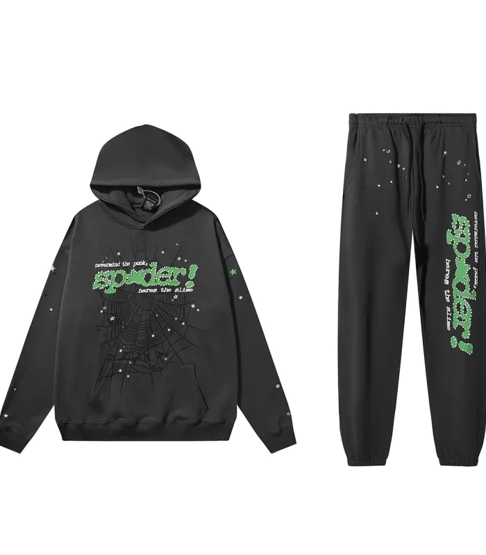 SPDR Punk V2 Hoodie and Sweatpant Set Slate Grey