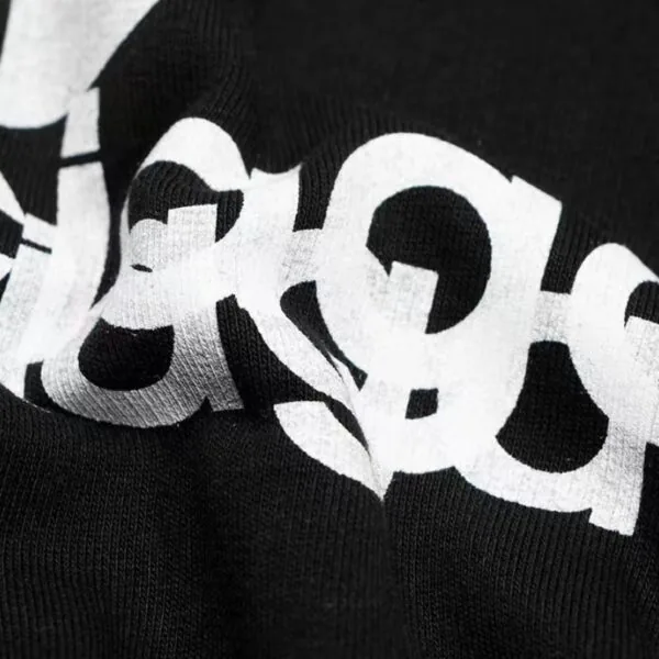 BLNCG Hoodie Black Logo Print BL064 - Image 7