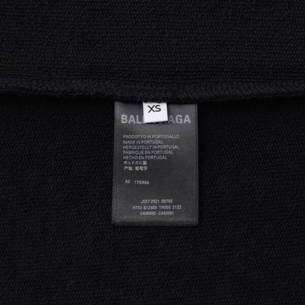BLNCG Classic Logo Hoodie Black BL008 - Image 6