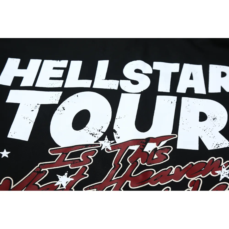 HLSTR Studios Records Tour Hoodie Black - Image 6