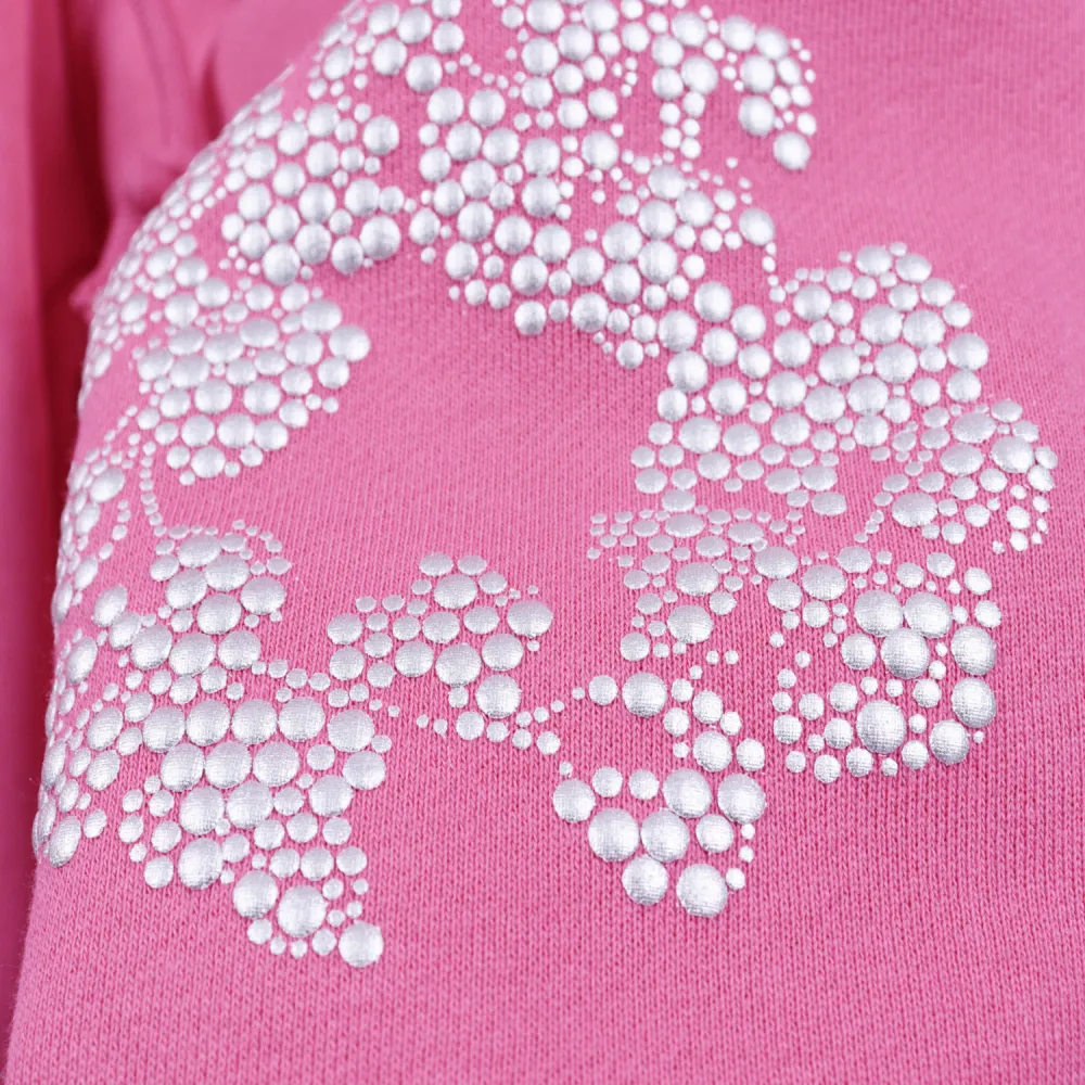 DNM TRS Glitter Patch Floral Print Shorts - Image 14