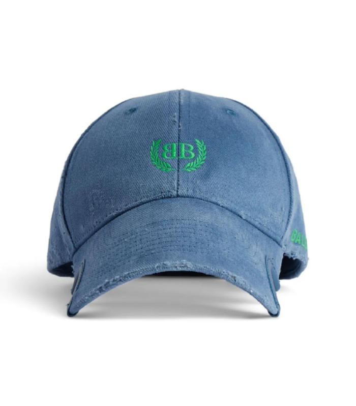 BLNCG Laurel Classic Cap in Dark Blue/Green