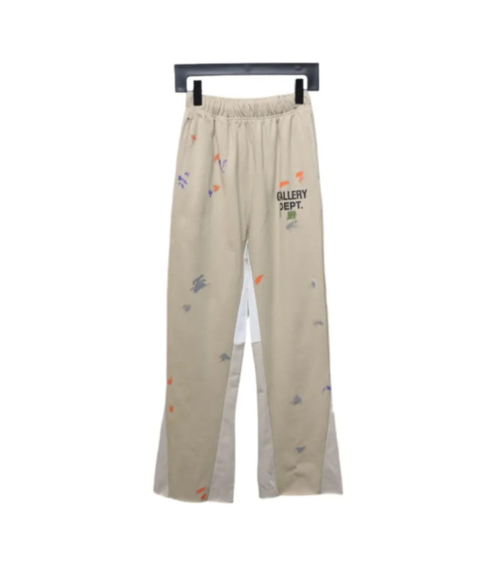 GD Graffiti Splatter Sweatpants Yellow