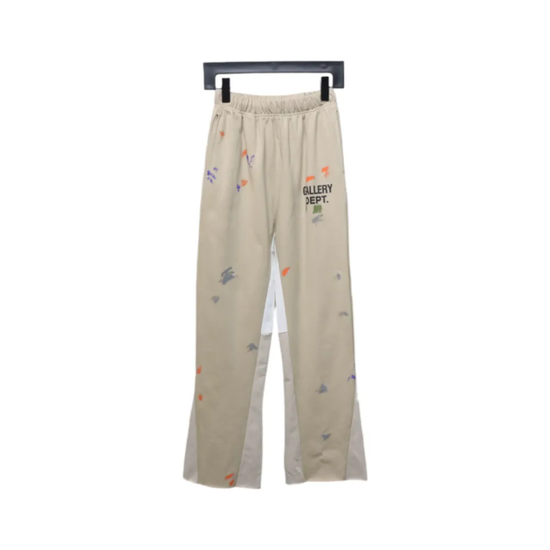 GD Graffiti Splatter Sweatpants Yellow
