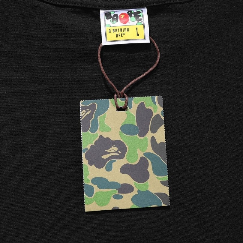 BP T-shirt Japan Map Embroidery Black - Image 14