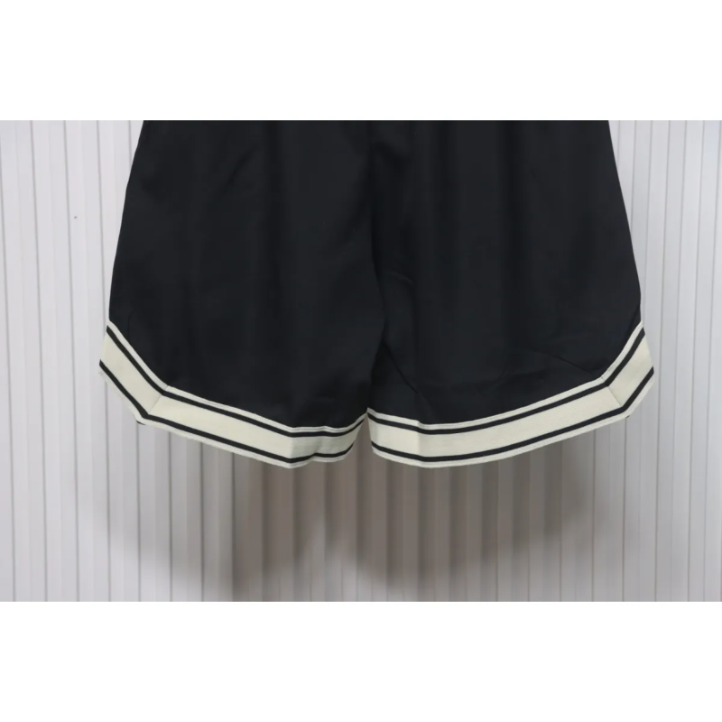 CHRM HRTS Sanskrit Embroidery Shorts Black - Image 8