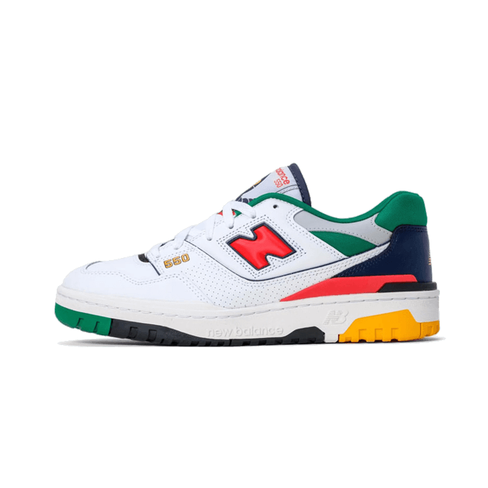 White Multicolor