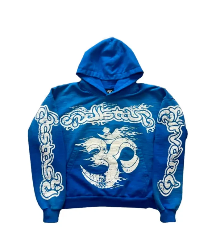 HLSTR Studios Hooded Sweatshirt Blue