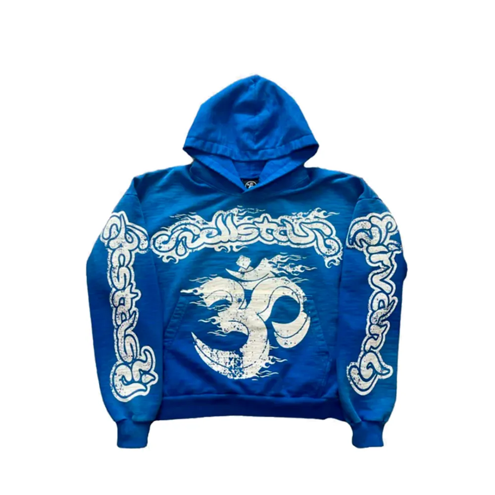 HLSTR Studios Hooded Sweatshirt Blue