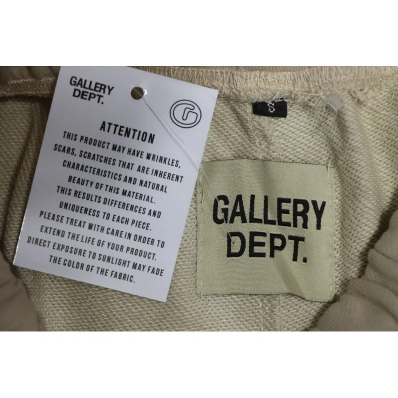 GD Graffiti Splatter Sweatpants Yellow - Image 3
