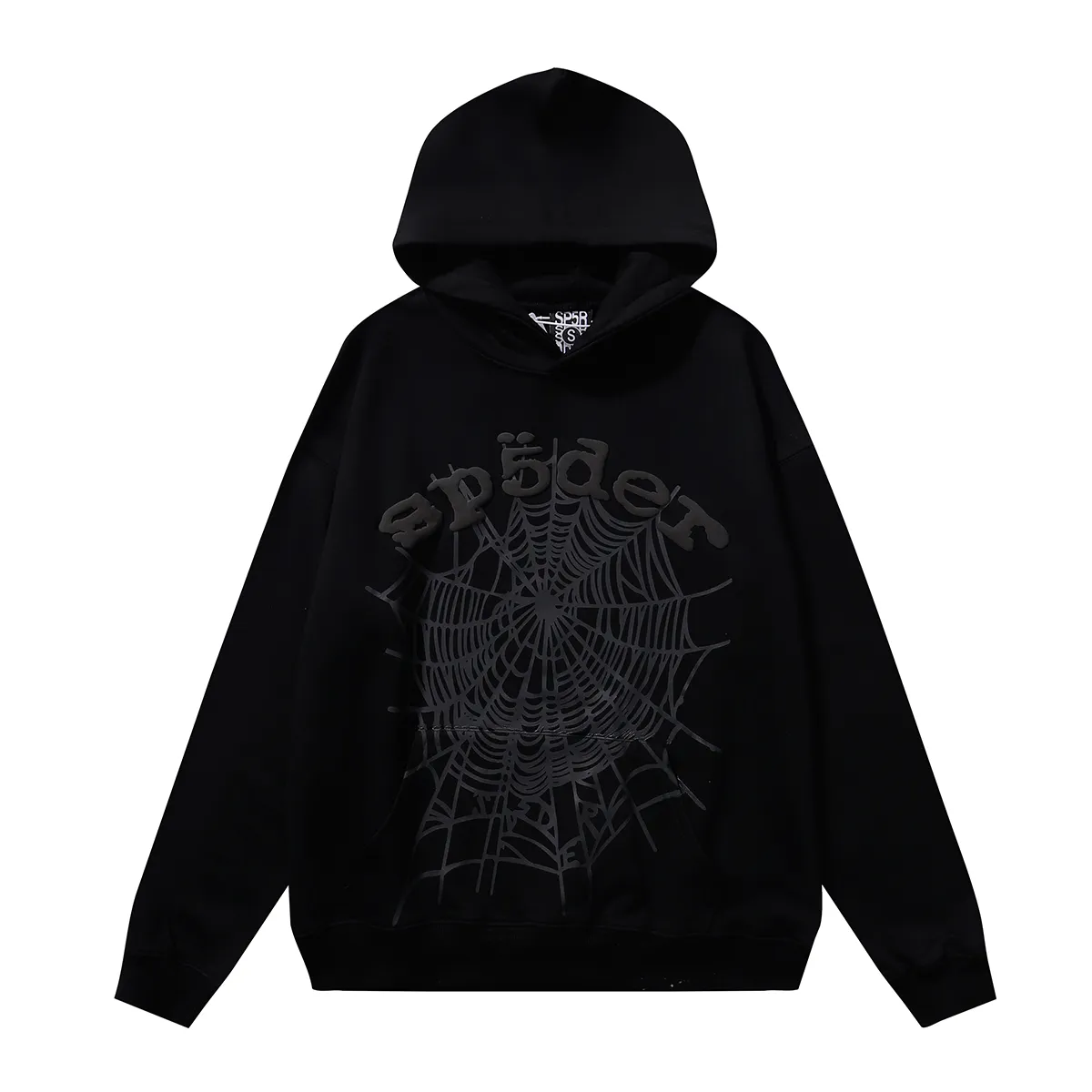 SPDR Phantom Web Hoodie and Sweatpant Set Black - Image 2