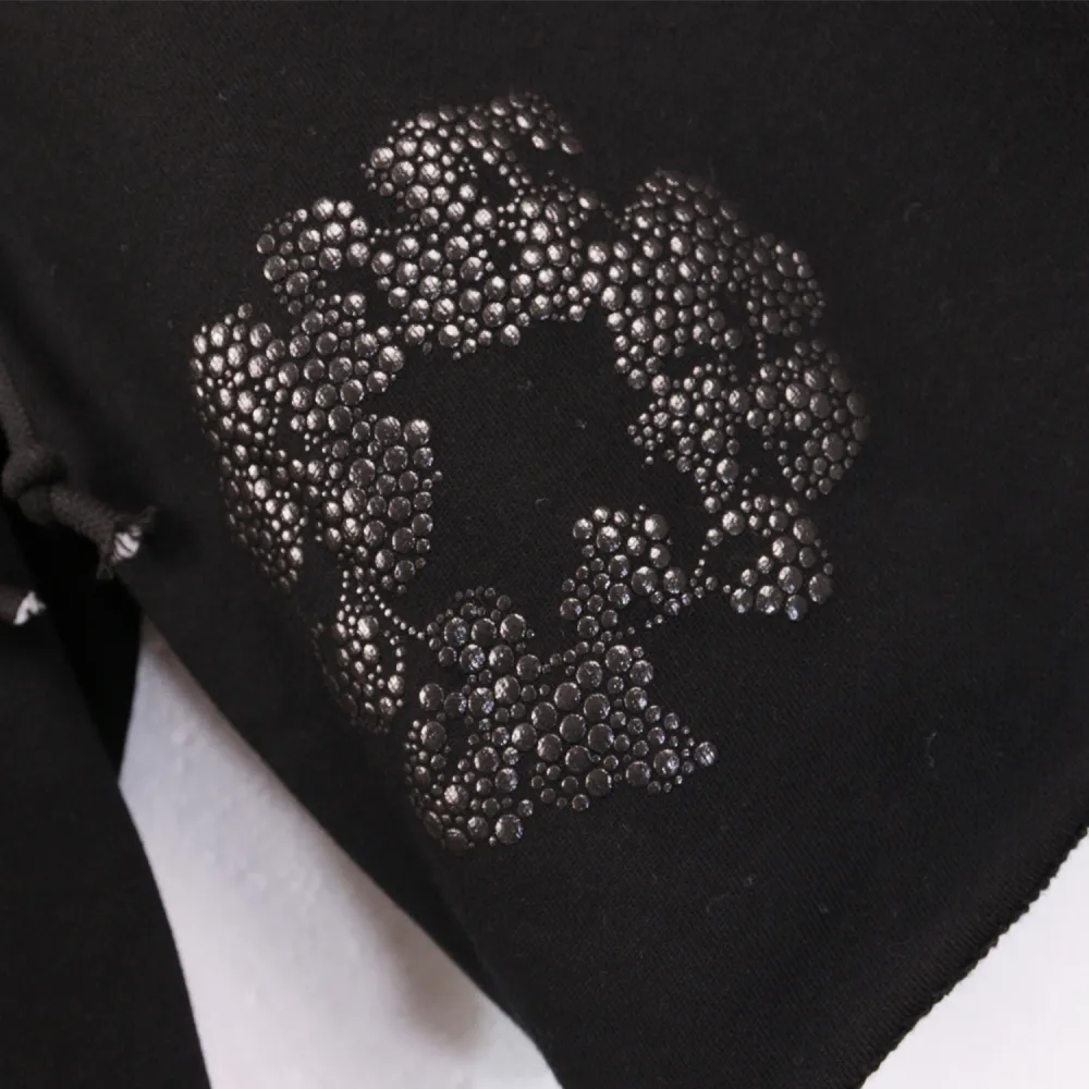 DNM TRS Glitter Patch Floral Print Shorts - Image 9