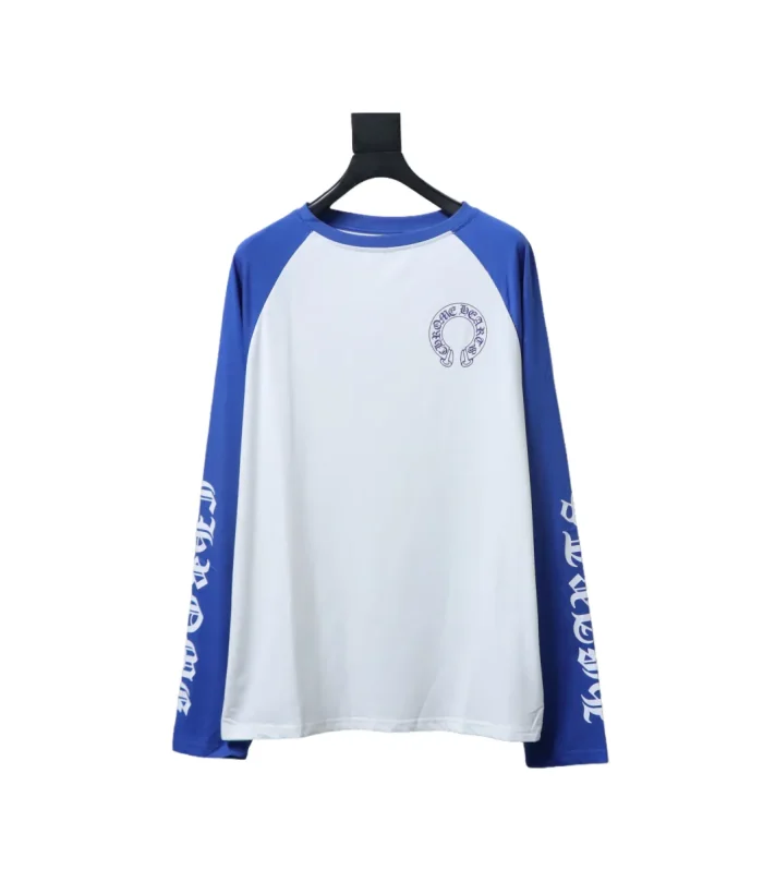 CHRM HRTS CH Baseball Shirt White Blue